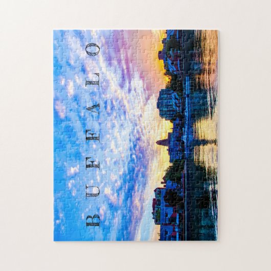 Buffalo Skyline Puzzle (Vertikal)