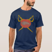 Buffalo Soldier Abzeichen T-Shirt (Vorderseite)