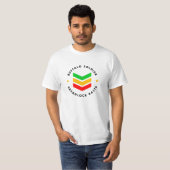 Buffalo Soldier Dreadlock Rasta Reggae T-Shirt (Vorne ganz)