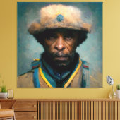Buffalo Soldier II Leinwanddruck (Insitu (Wohnzimmer))