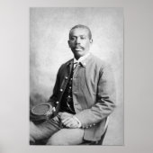 Buffalo Soldier in Uniform - Circa 1884 Poster (Vorne)