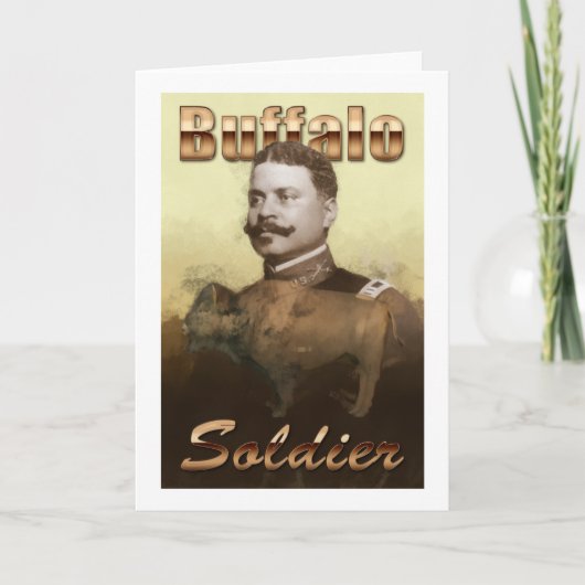 Buffalo Soldier Karte (Vorderseite)