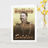 Buffalo Soldier Karte (Gelbe Blume)