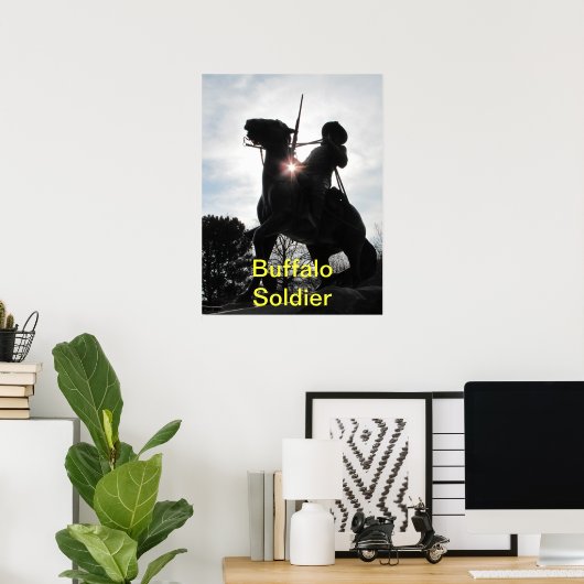 Buffalo Soldier Poster (Heimbüro)