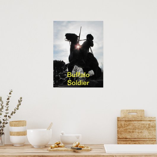 Buffalo Soldier Poster (Küche)