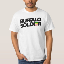 Buffalo Soldier Rasta Colors Reggae T-Shirt