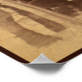 Buffalo Soldiers US Black Cavalry Western Grenze Poster (Ecke)