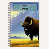 Buffalo Spiral Notebook Notizblock (Vorderseite)