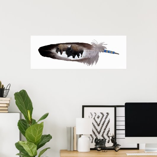 Buffalo Spirit Poster (Heimbüro)