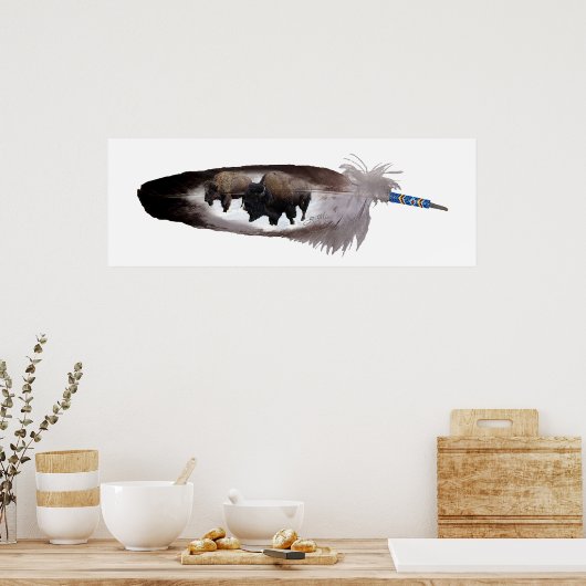 Buffalo Spirit Poster (Küche)