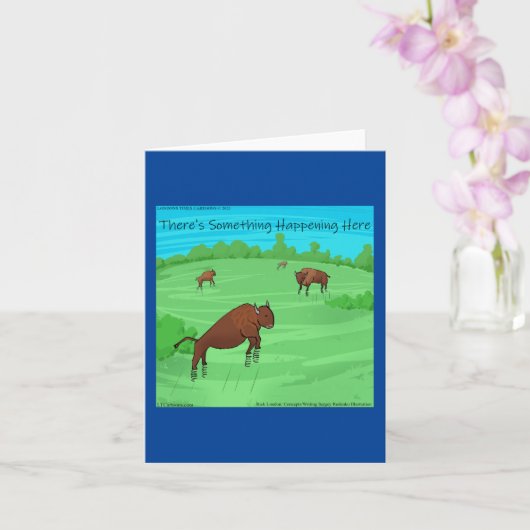 Buffalo Springfield für das, was es wert ist, lust Karte (Orchidee)