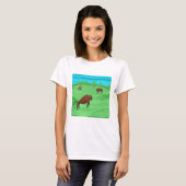 Buffalo Springield Funny Rick London Damen Tshirt (Vorne ganz)