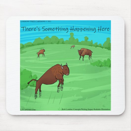 Buffalo Springield Rick London Comic Mousepads (Vorne)