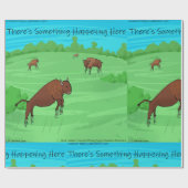 Buffalo Springield Rick London Wrapping Paper Geschenkpapier (Flach)