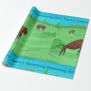 Buffalo Springield Rick London Wrapping Paper Geschenkpapier