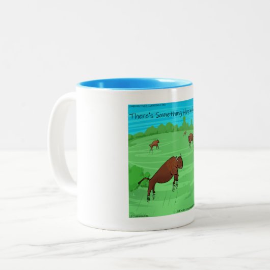 Buffalo Springield Rick London Zweifarbige Tasse (Vorderseite Links)