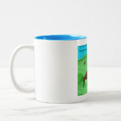 Buffalo Springield Rick London Zweifarbige Tasse (Links)