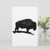 Buffalo Stationery Briefpapier (Stehend Vorderseite)