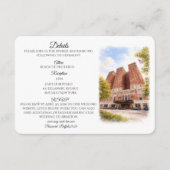 Buffalo Statler Details Invitation Insert (Vorderseite)