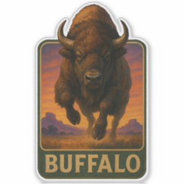 Buffalo Sticker