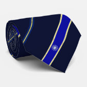 Buffalo-Streifen-Flagge Krawatte (Gerollt)