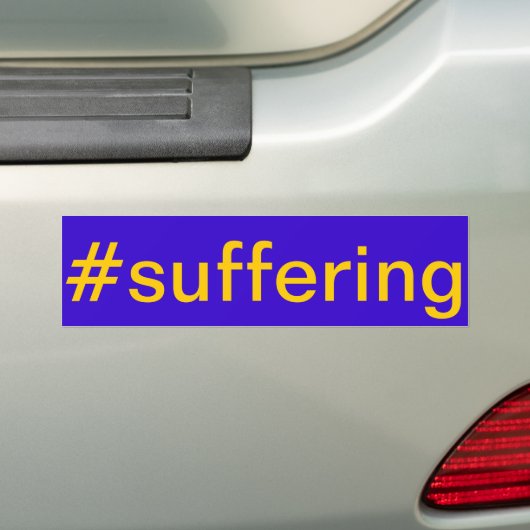 Buffalo #Suffering Autoaufkleber (Auf Auto)