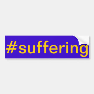Buffalo #Suffering Autoaufkleber