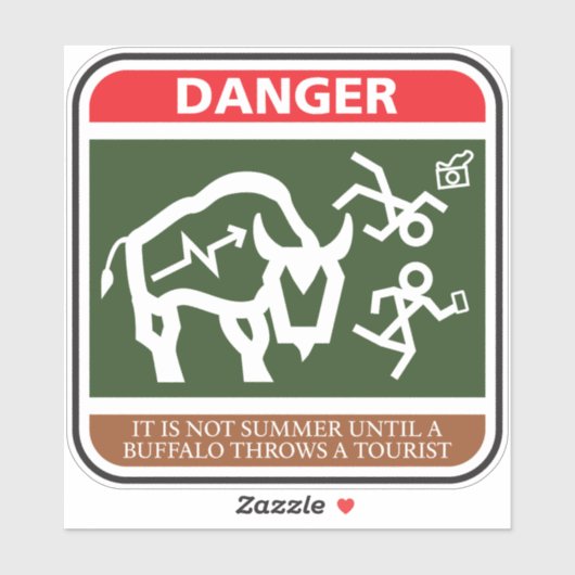 Buffalo Summer Aufkleber (Blatt)