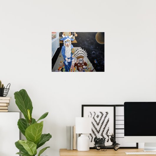 Buffalo Sunrise Poster (Heimbüro)