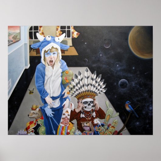 Buffalo Sunrise Poster (Vorne)