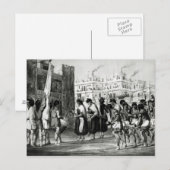 Buffalo Tanz in Pueblo de Zuni Postkarte (Vorne/Hinten)