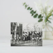 Buffalo Tanz in Pueblo de Zuni Postkarte (Stehend Vorderseite)