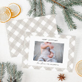 Buffalo tartan modern natürlich 1 Foto Weihnachten