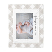 Buffalo tartan Modernes natürliches Foto Weihnacht