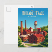 Buffalo Trace Destillerie USA Postkarte (Vorne/Hinten)