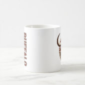 Buffalo-Typo-Tassen-Design Kaffeetasse (Mittel)