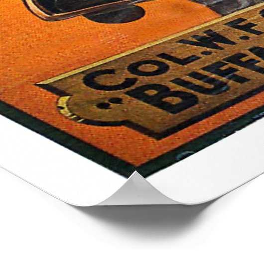 Buffalo und Pawnee Bill - Print Poster (Ecke)