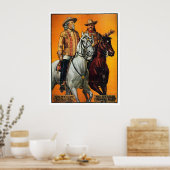 Buffalo und Pawnee Bill - Print Poster (Küche)