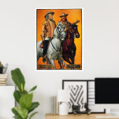 Buffalo und Pawnee Bill - Print Poster (Heimbüro)