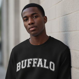 BUFFALO University Style Sweater America Uni Sweatshirt