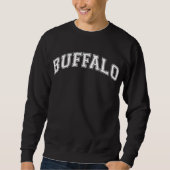 BUFFALO University Style Sweater America Uni Sweatshirt (Vorderseite)