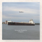 Buffalo-Untersetzer Glasuntersetzer (Vorderseite)