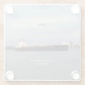 Buffalo-Untersetzer Glasuntersetzer (Rückseite)