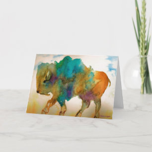 Buffalo Vatertagskarte Karte