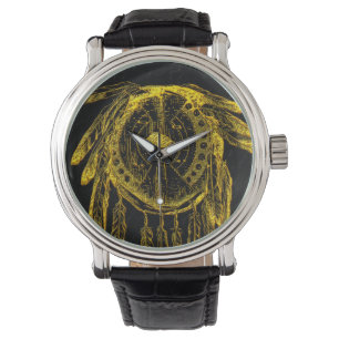 Buffalo versteckt Schild 1 Watch & Numerale Option Armbanduhr