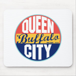 Buffalo Vintage Etikett Mousepad
