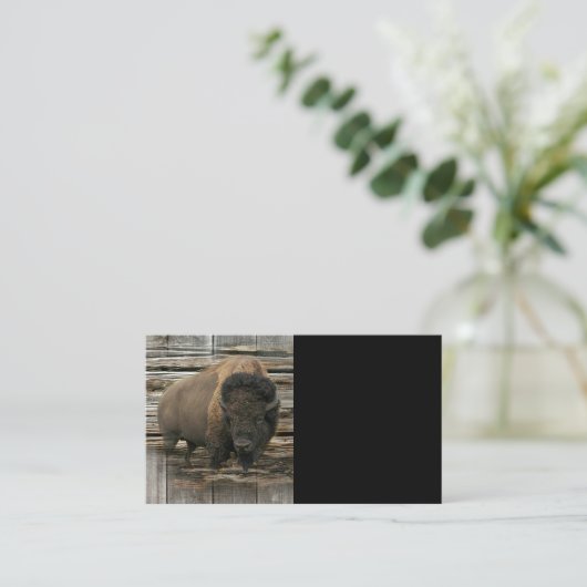 Buffalo Visitenkarte (Stehend Vorderseite)