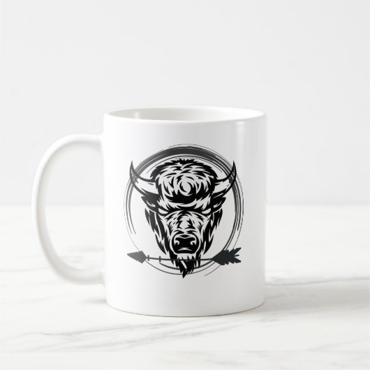 Buffalo Western Kaffeetasse (Links)