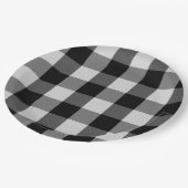 Buffalo White Pappteller (Schrägansicht)