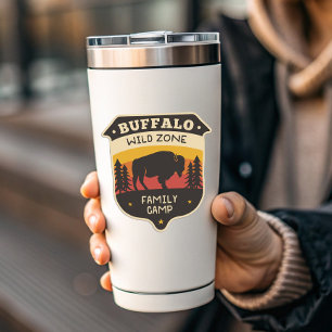 Buffalo Wild Zone Camping   Die Aufkleber